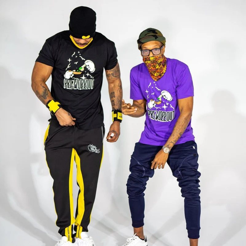 PreWorkout T Shirt Purple - Image 3