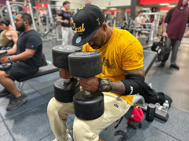 TICAL Athletics T Shirt Yellow and Black - Image 3