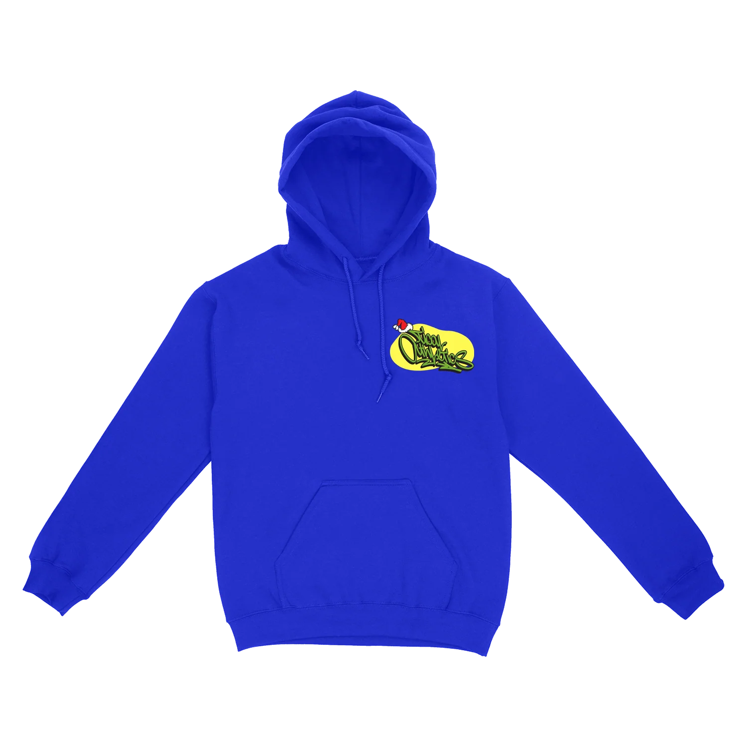 Grinch Pullover Hoodie Royal Blue - Image 3